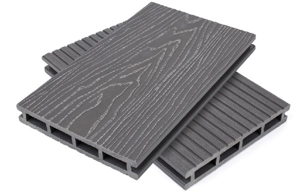 Террасная доская ДПК NanoWood Nature 3D пустотелая Серый купить в 