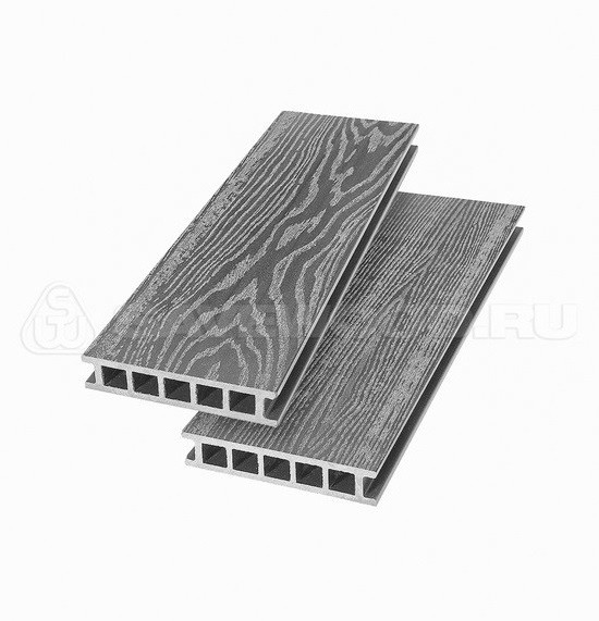 Террасная доска из ДПК SW-Fagus «SaveWood» пепельный купить в 