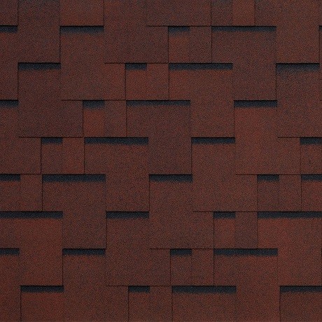 Гибкая черепица Tegola SAN REMO rosso 402 купить в 