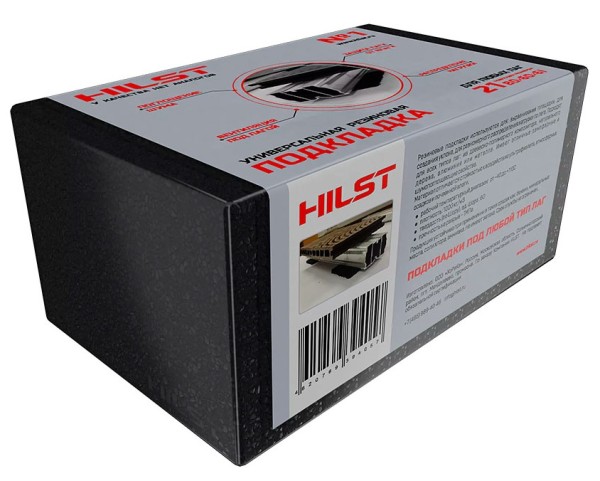 Резиновая подкладка HILST 80x60x6 мм (20 шт. в комплекте) купить в 