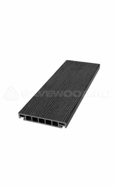 Террасная доска из ДПК SW Salix (S) (R) черный купить в 