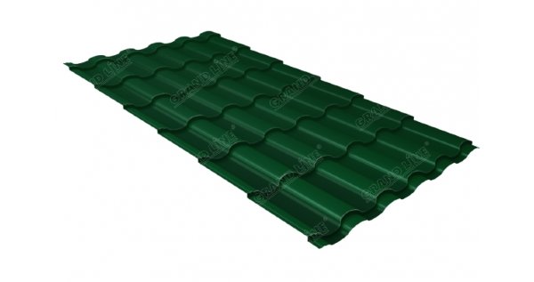 Металлочерепица кредо 0,45 Drap RAL 6005 зеленый мох купить в 